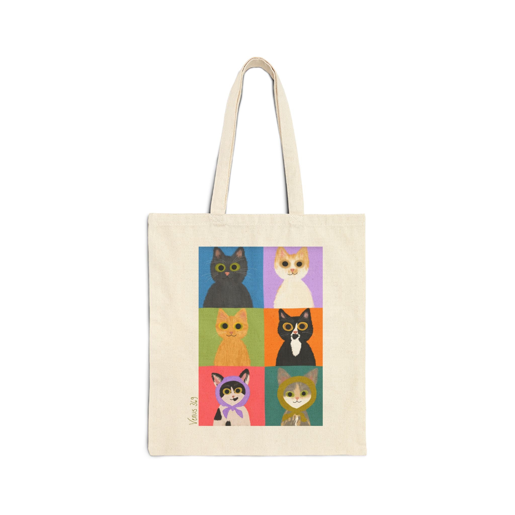 Cotton Canvas Tote Bag